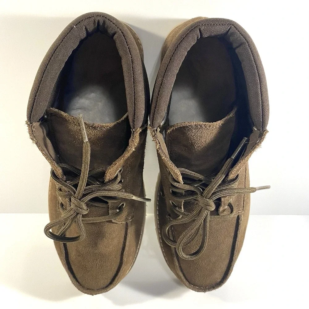 Koolaburra by UGG Mens Size 10 Braan Suede Boots Dark Earth Brown 1145451